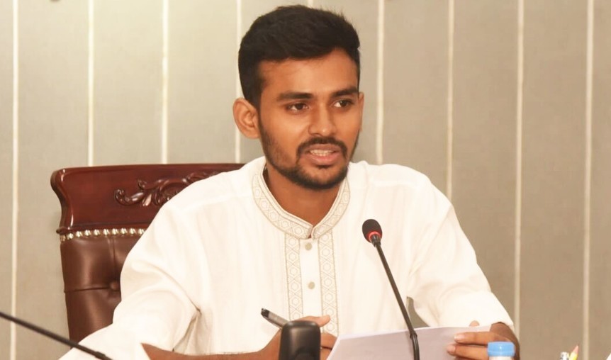 খেলোয়াড়দের সুযোগ-সুবিধা বাড়াতে উদ্যোগ নেওয়া হয়েছে : উপদেষ্টা আসিফ মাহমুদ সজীব ভূঁইয়া